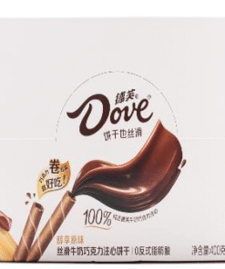 Dove Milk Chocolate Filled Wafer Rolls (40g)
