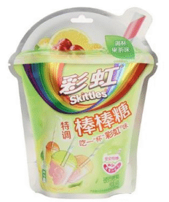 Skittles Lollipops Tropical Fruit Tea Flavors (54g)