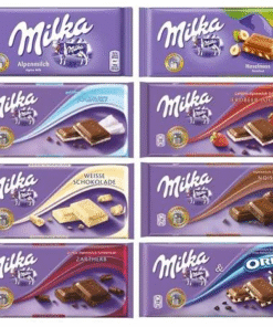 Milka Chocolate Bars Assorted Flavors (250g)